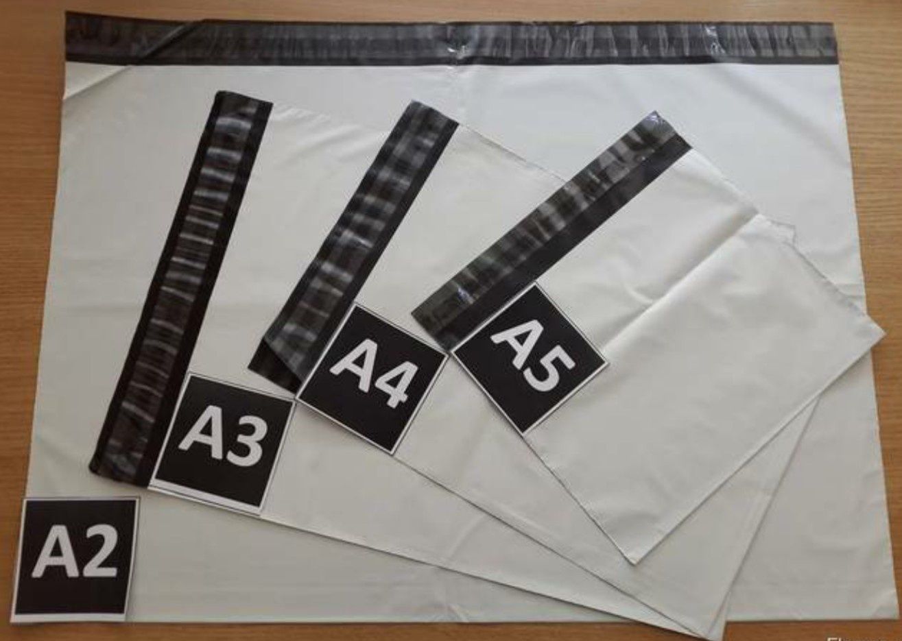 Кур'єрські пакети формат А3, А4, А5, А6