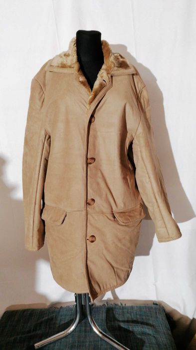 B/193 Kożuszek futerko sztuczne zimowe r. 48