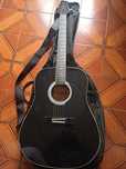 Guitarra preta Stagg
