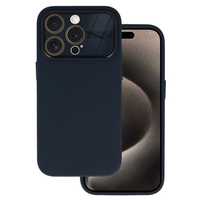 Tel Protect Lichi Soft Case Do Iphone 12 Granatowy