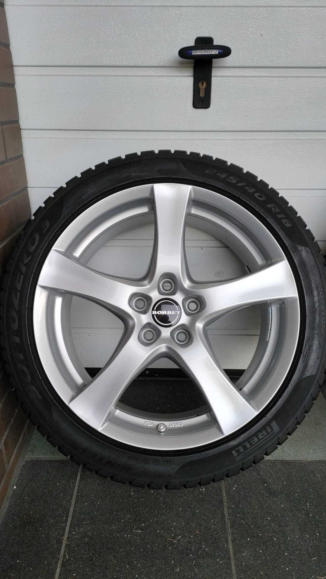 Koła Audi A4 A6 Vw Skoda Seat 18"opony zima 245/40/18 5x112 (OL1562)