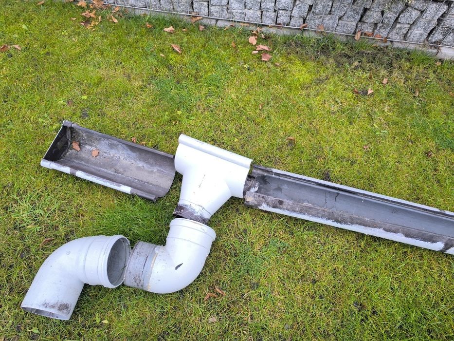 rynna plastikowa komplet