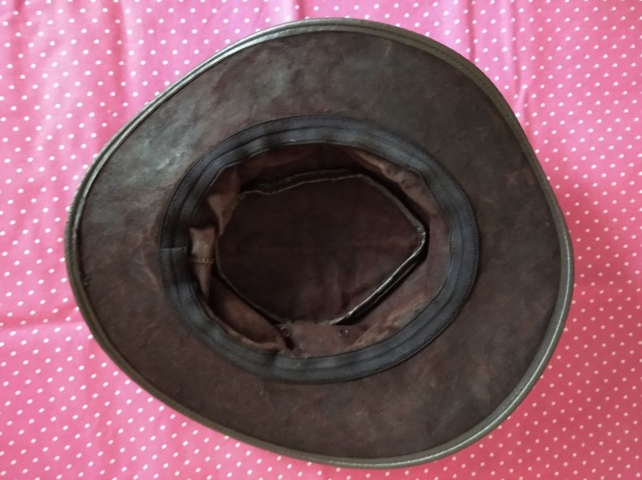 Мужская шляпа "BARMAN"кожа  Австралия