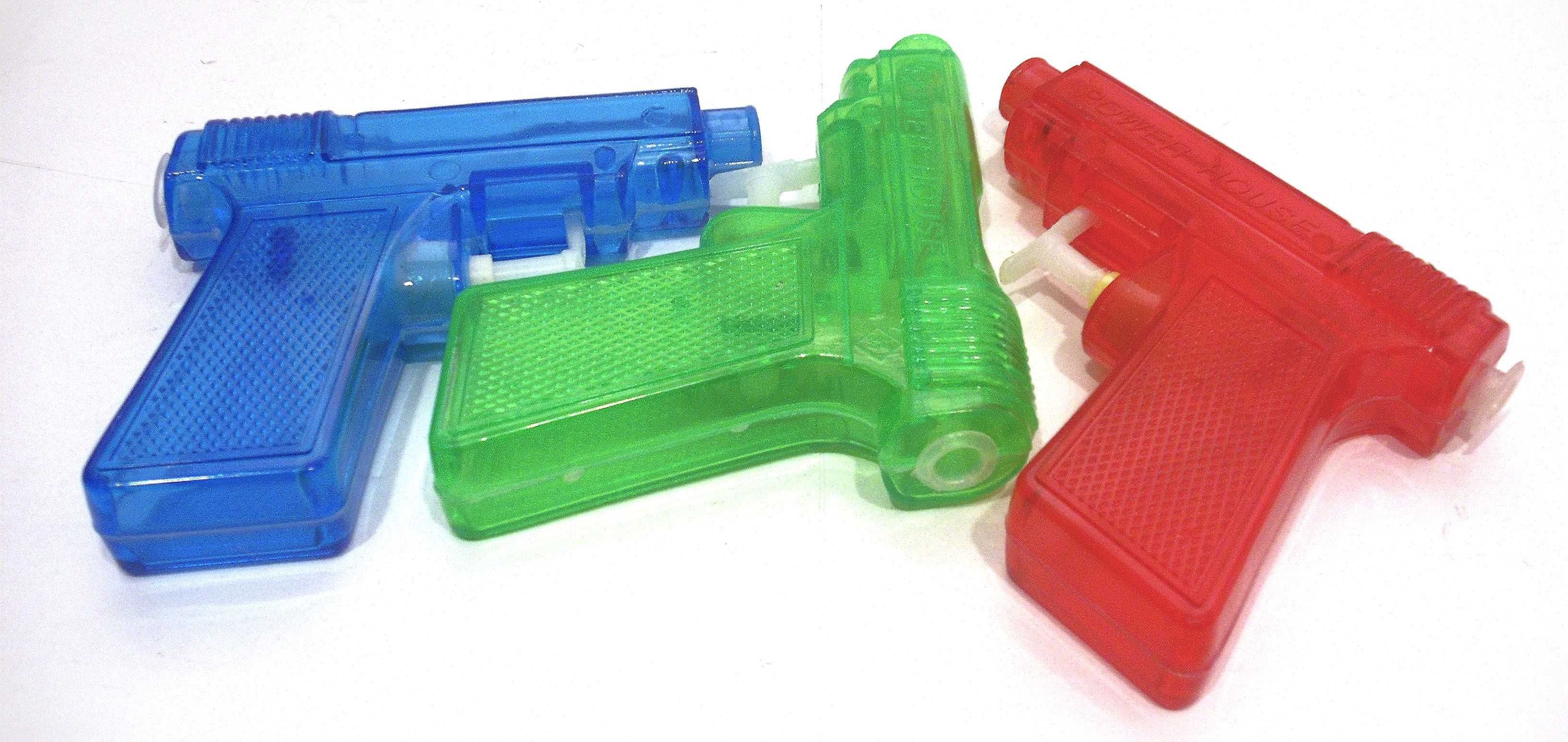 3 x Pistolas de água - Bisnagas antigas Power House