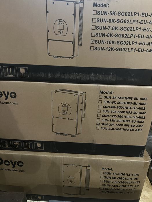 Гібридний Інвертор DEYE 6 Квт