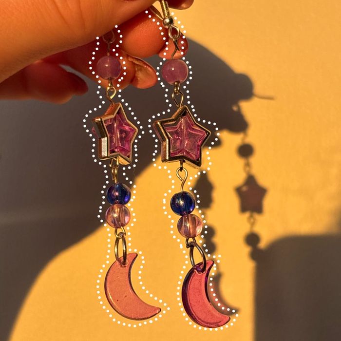 Сережки місячна казка