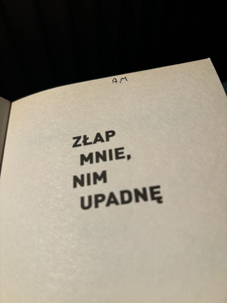 Książka Nicci French „Złap mnie, nim upadnę”