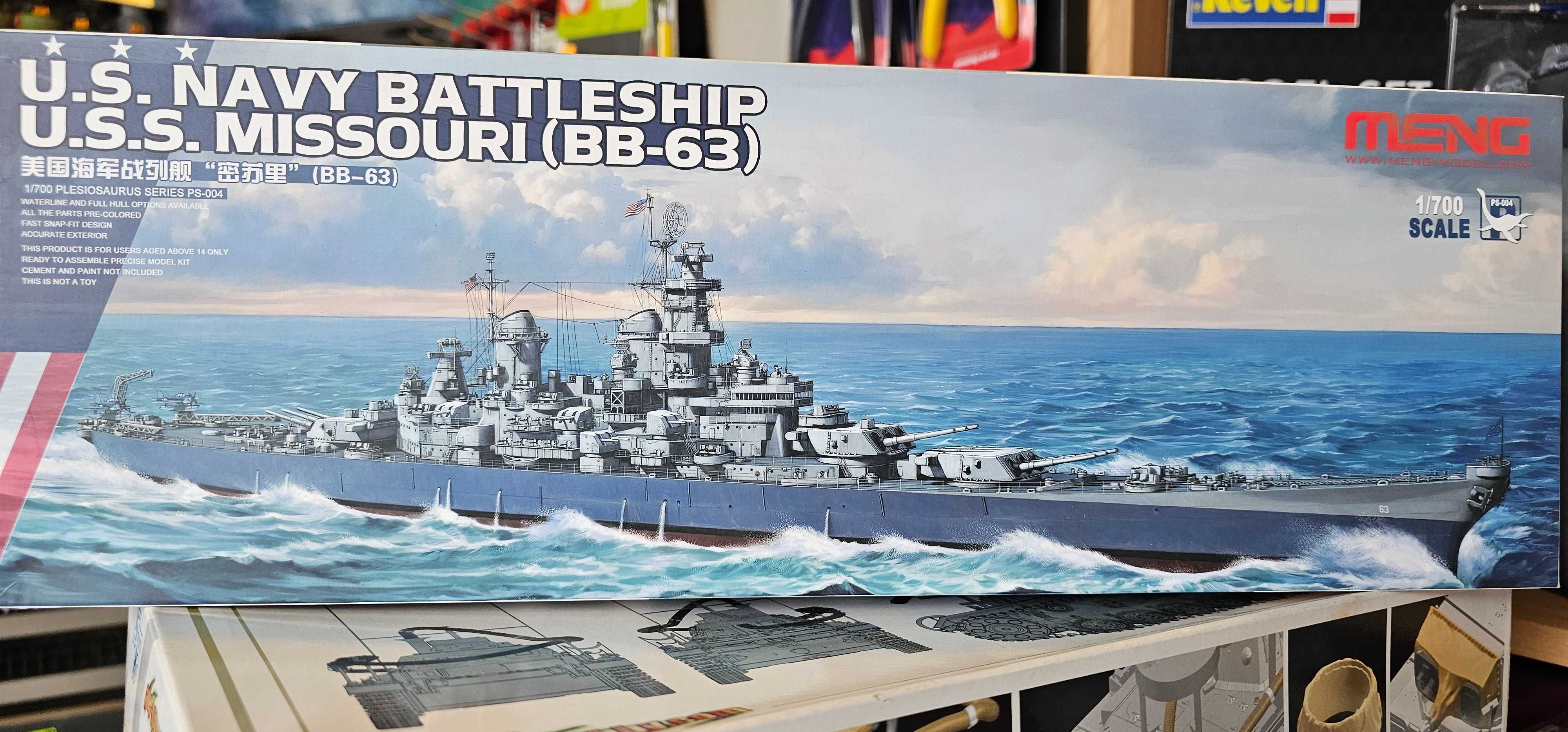 Meng Model PS004 U.S. Navy Battleship U.S.S Missouri sklep Płock