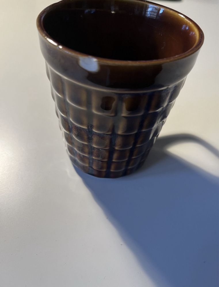 Kubek Kratka Irenka Porcelit Pruszków PRL