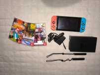 Konsola Nintendo Switch 3 Gry Zamienię Za PS5 PS4 Gotówka LogitechG923