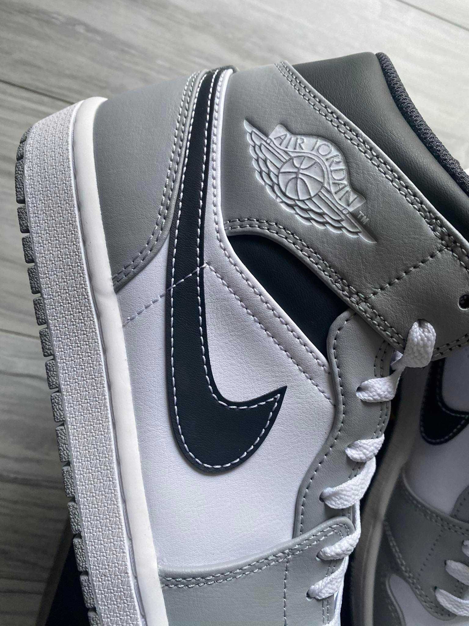 Nike Jordan 1 Mid Light Smoke Grey Anthracite r. 41