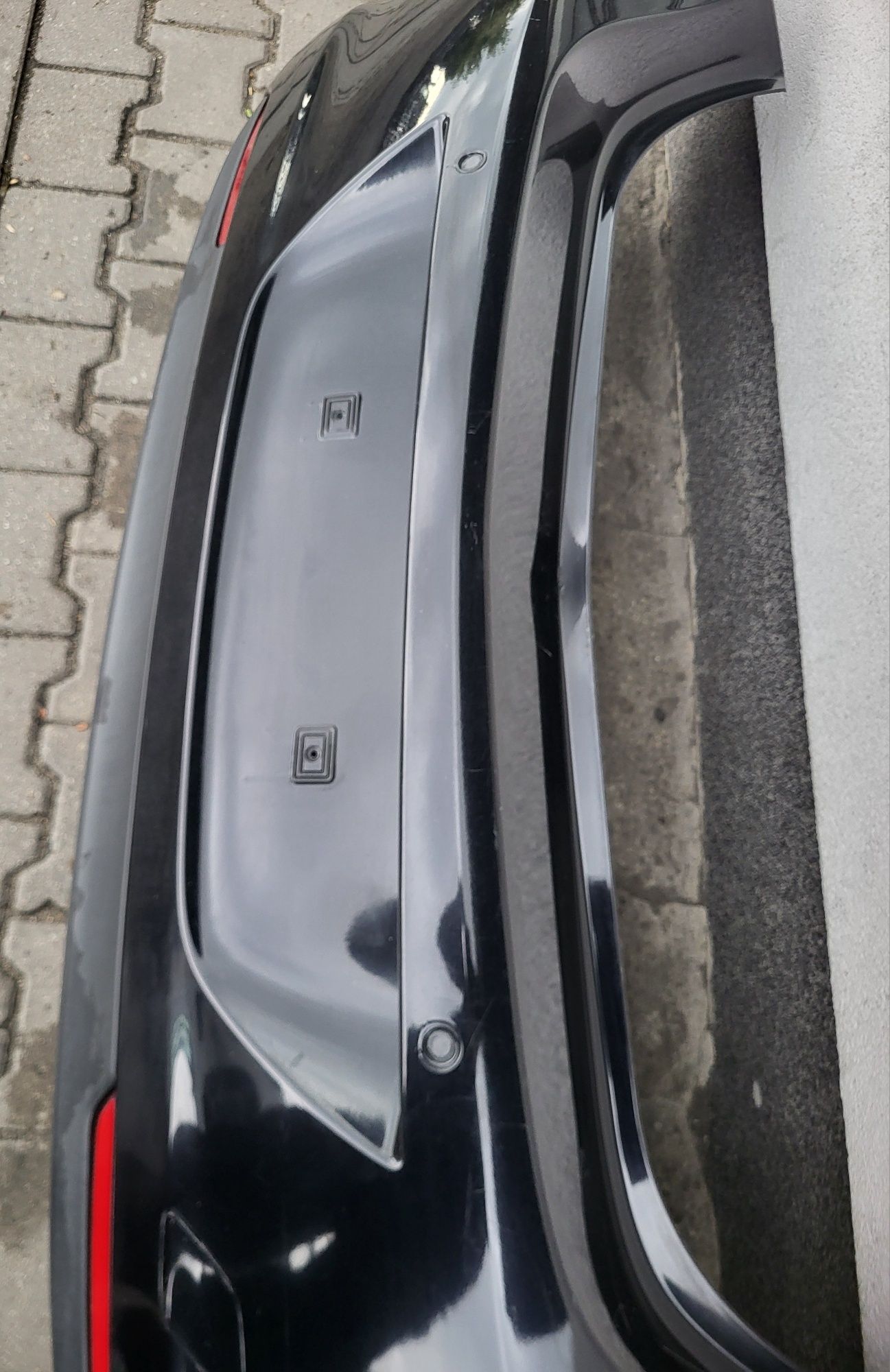 Astra j IV z20r zderzak tyl pdc hb