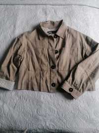 Krótka kurtka Zara, kolor khaki