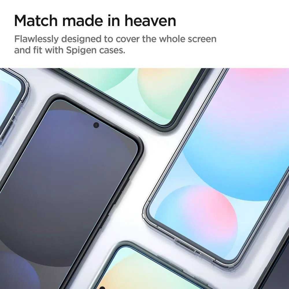 Защитное стекло Spigen Glas.tR EZ FIT 2-Pack для Samsung Galaxy S24 FE