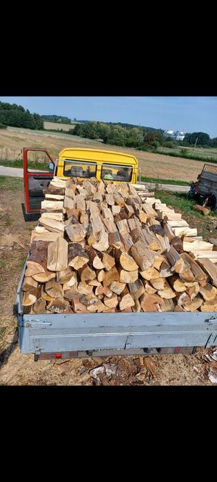 Drewno drzewo opałowe opał kominkowe buk dąb brzoza sosna olcha grab