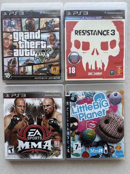 Диски для Playstation-3