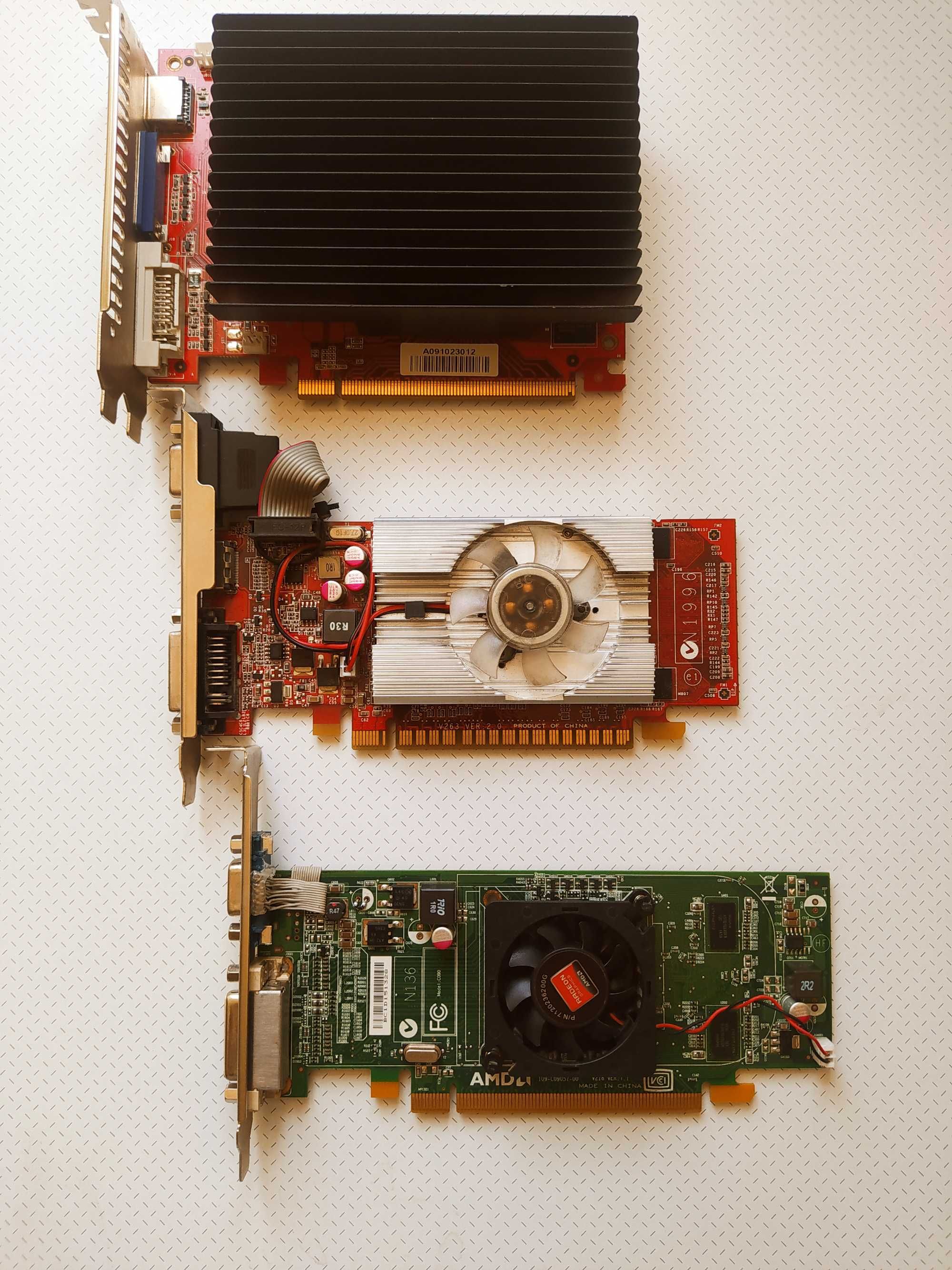Відеокарта 9500 GT, GT 520, HD 5450