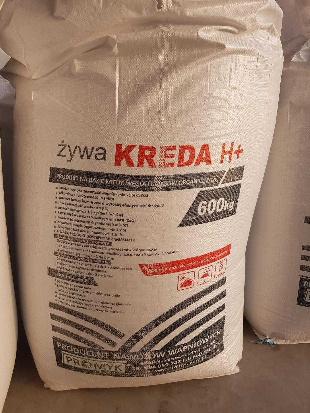 nawóz wapno Żywa kreda H+ Promyk Big Bag nawozy