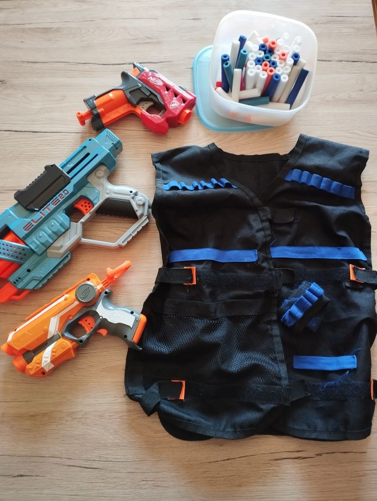 Nerf pistolet strzelba akcesoria strzałki
