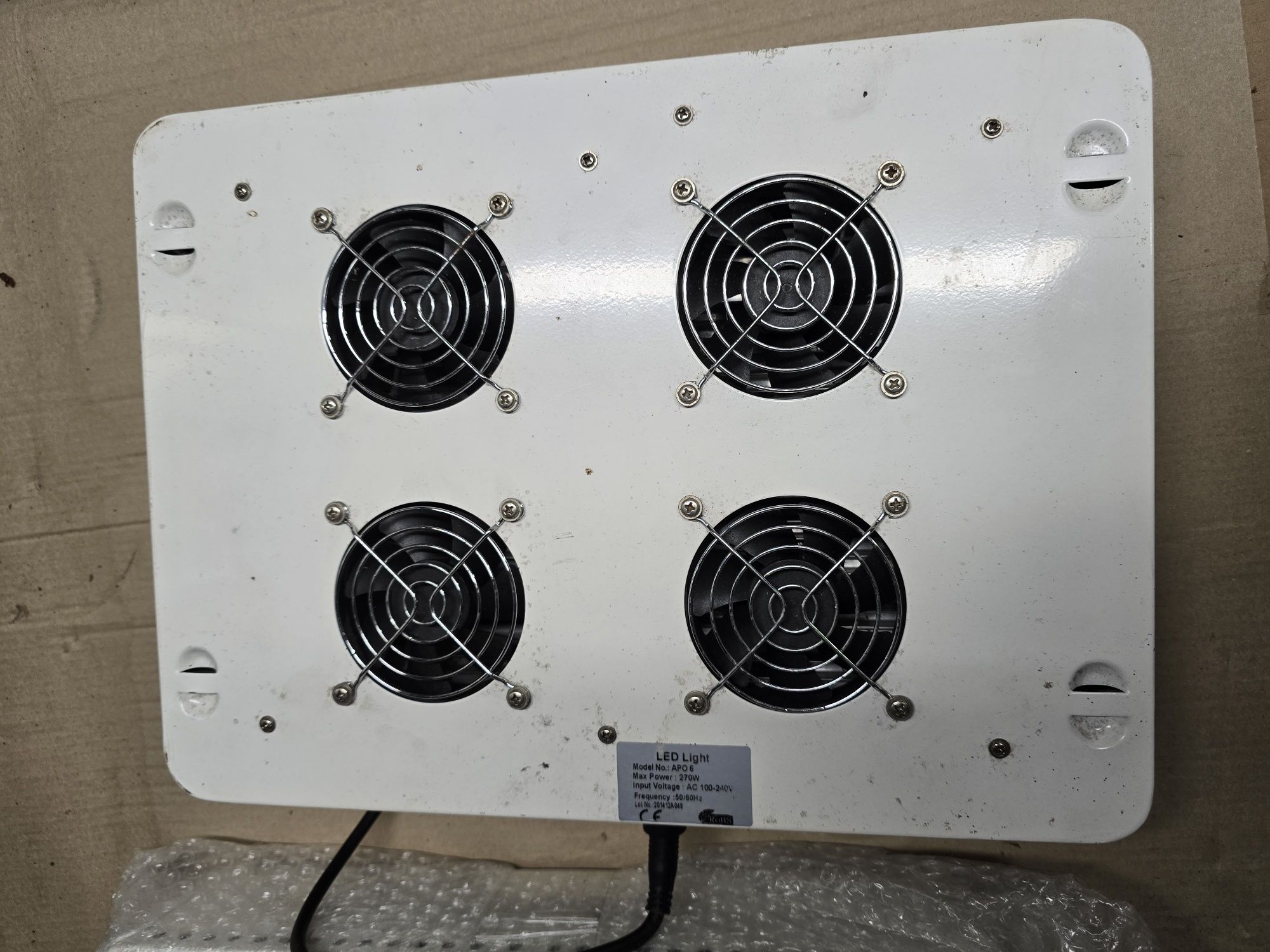 Lampa do uprawy roślin uv led APO 6 270W