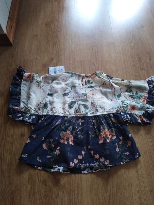 r. 104-110 NEXT nowa bluzka Boho
