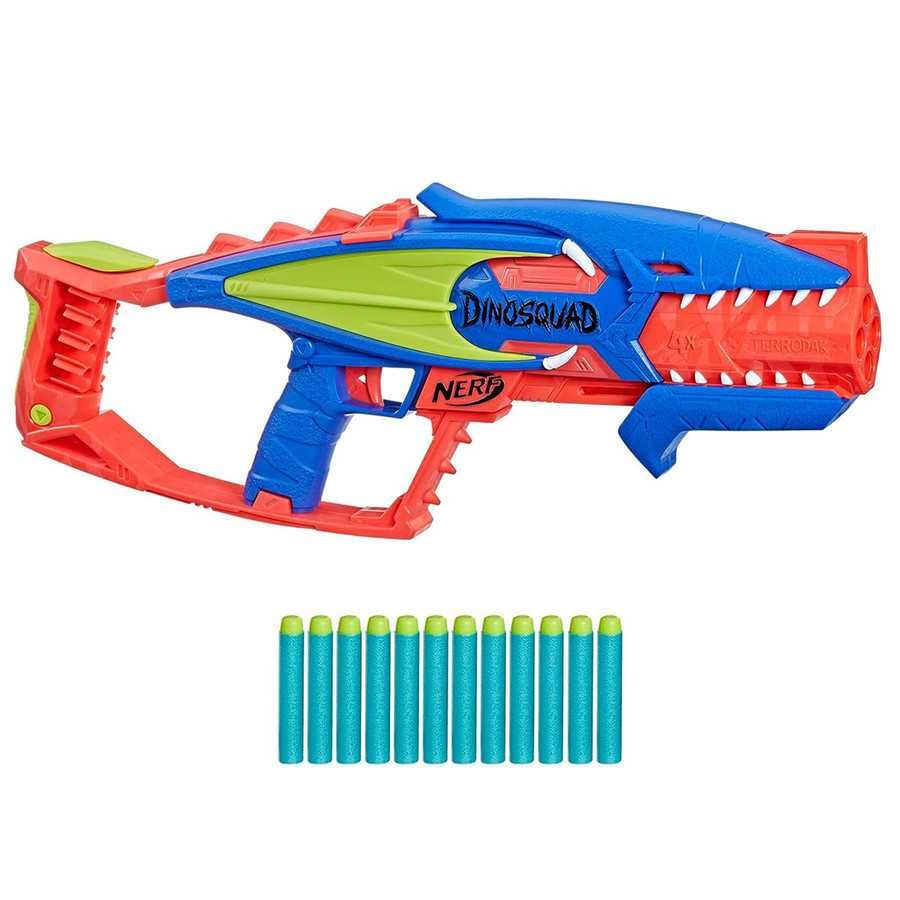 Бластер Нерф від Хасбро Nerf DinoSquad Terrodak F6313 еко-пакування