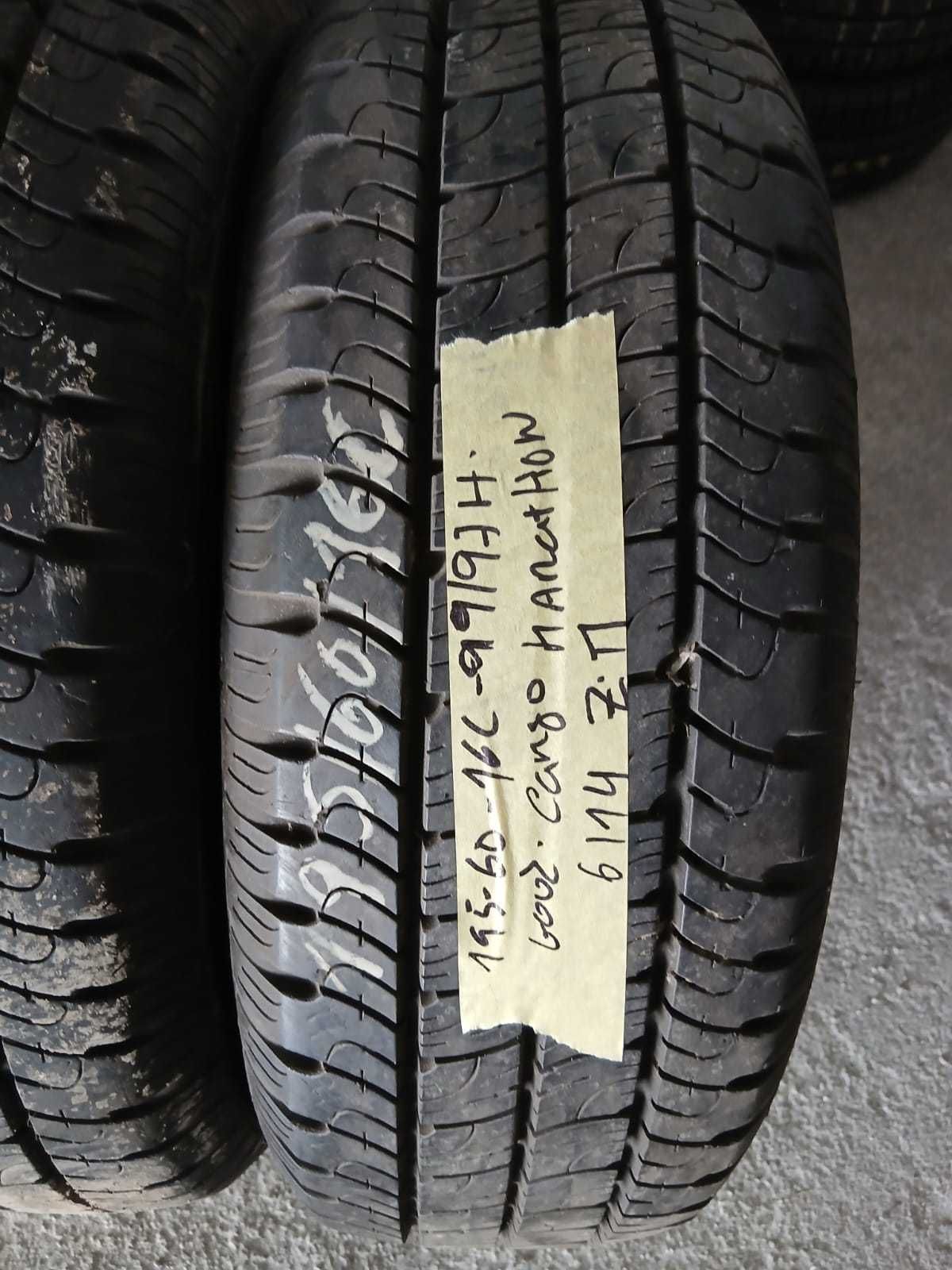 4 Pneus 195/60R16 C Goodyear
