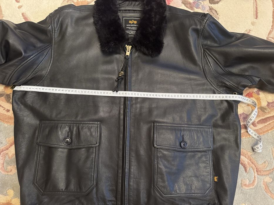 ‼️Куртка кожаная Alpha‼️Original‼️