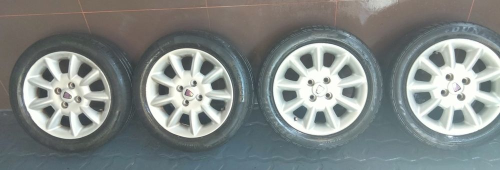 JANTES ROVER 4X100 R15 COM PNEUS 185/55
