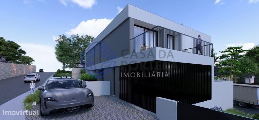 Moradia Moderna em Fase de Acabamentos em Arouca