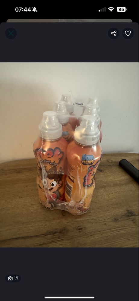 12 sztuk wojankow wojanek wojanki pomaranczowe nowe po 500ml