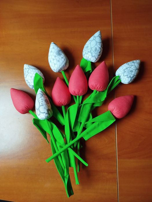 10 szt tulipan handemade