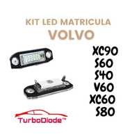 Luz led matrícula VOLVO XC90 S60 S40 V60 XC60  S80