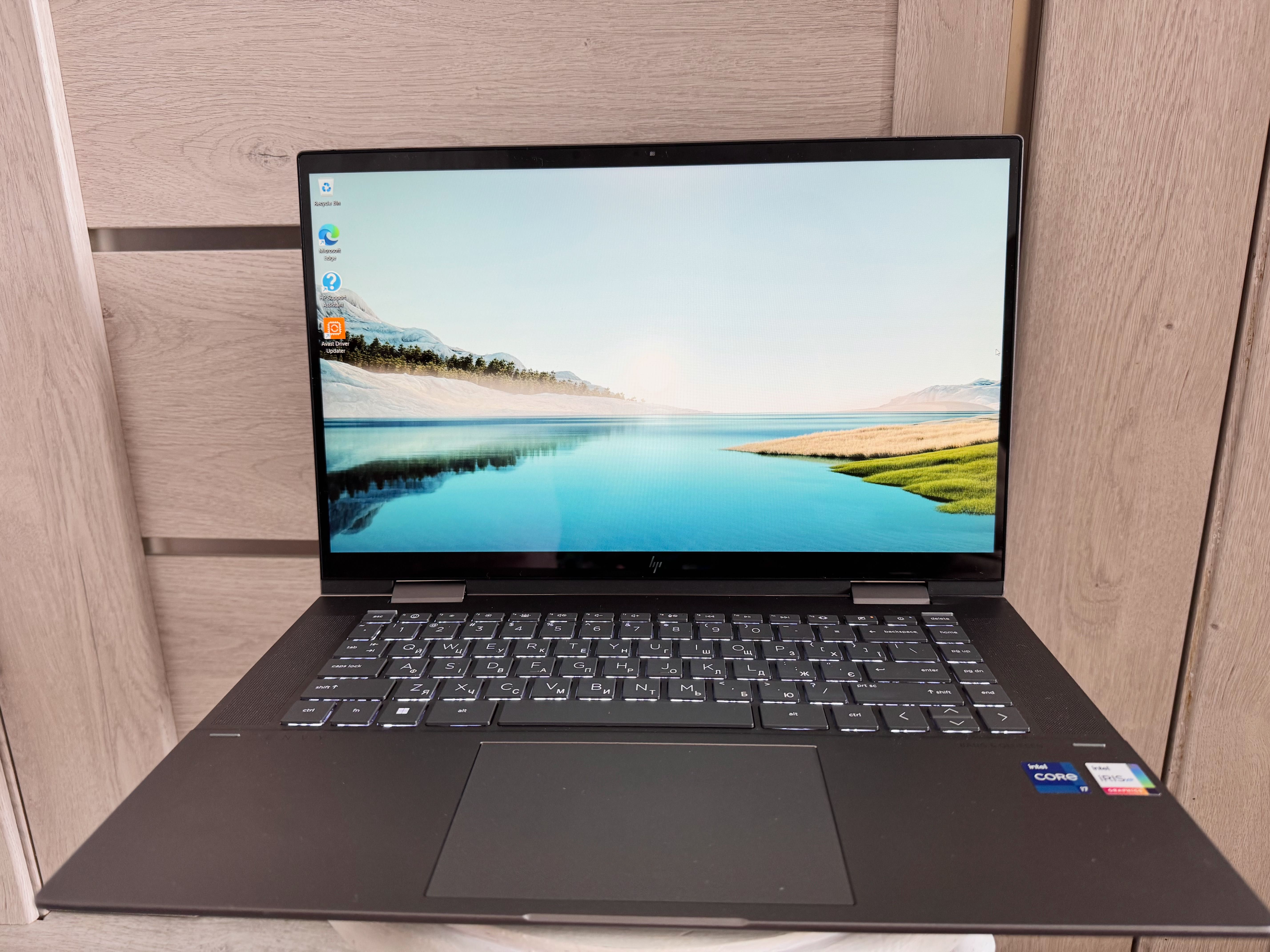 Ноутбук hp envy x360 ew1082wm i7 13gen ips ssd ddr4-3200 win11