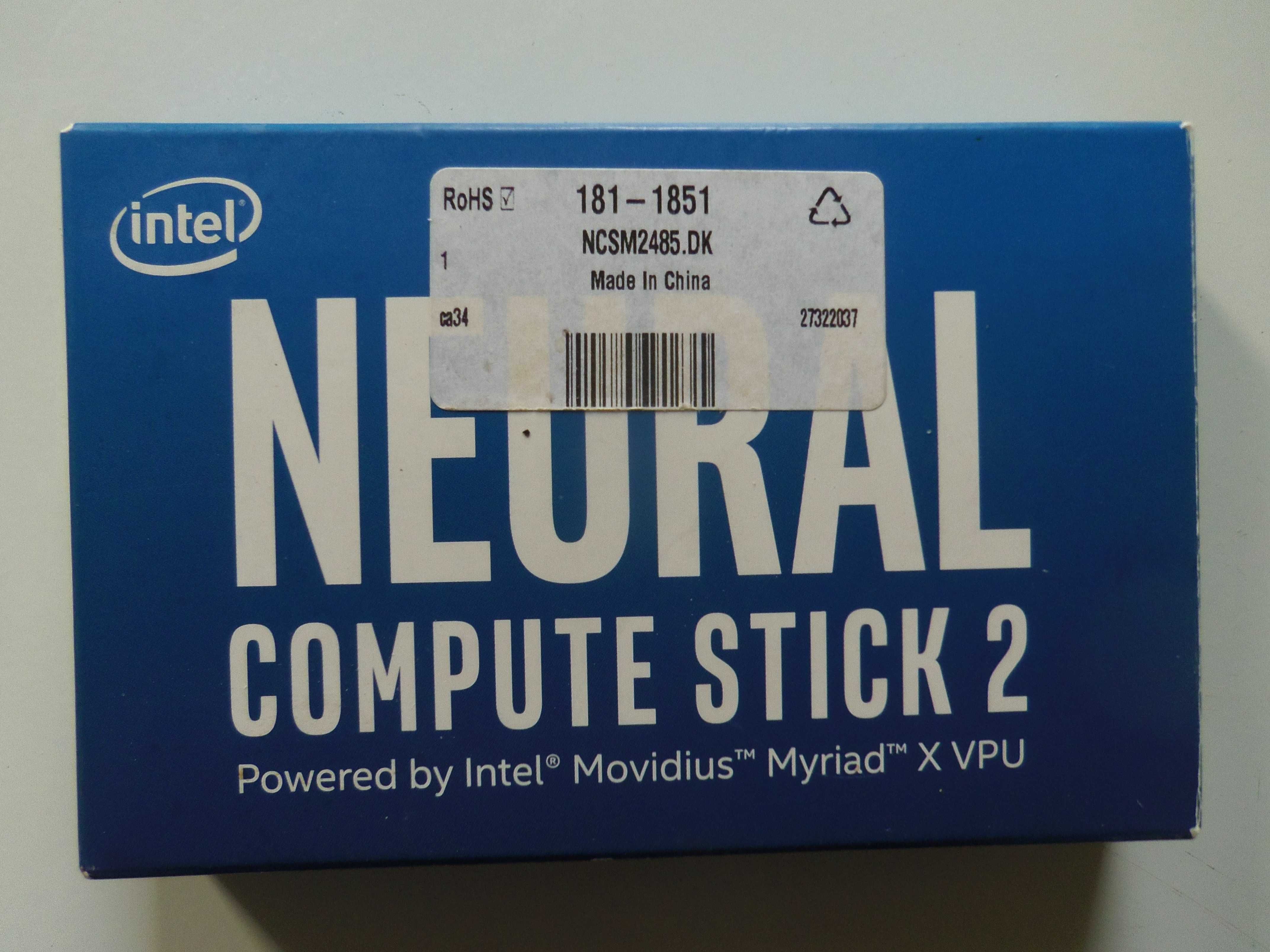 Intel Neural Compute Stick 2 (NCSM2485DK) - akcelerator AI z USB