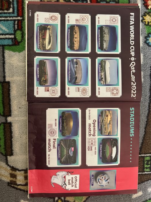 Colecao completa mundial Qatar 2022