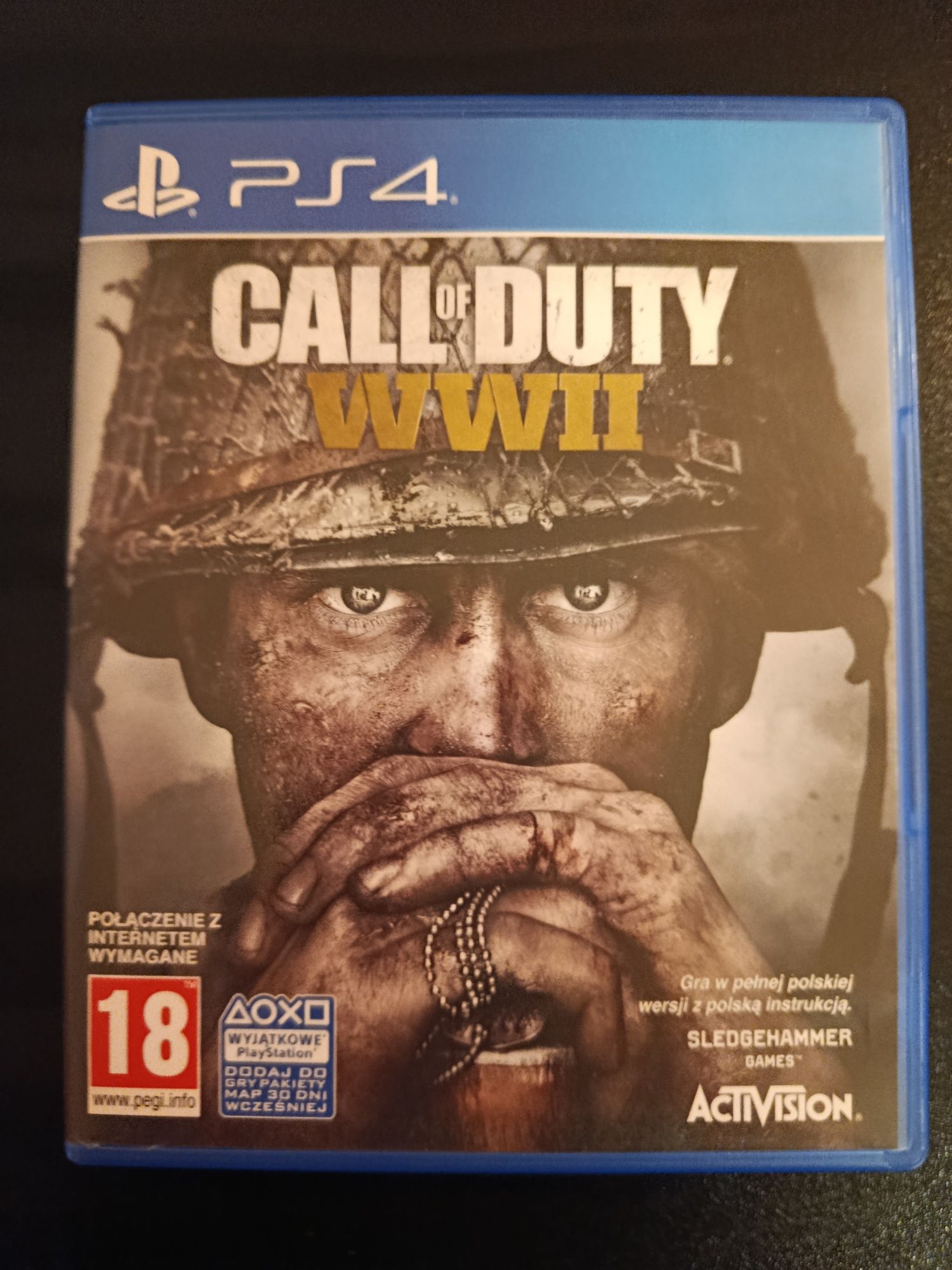 Call of duty WW2 PS4 wersja PL dubbing