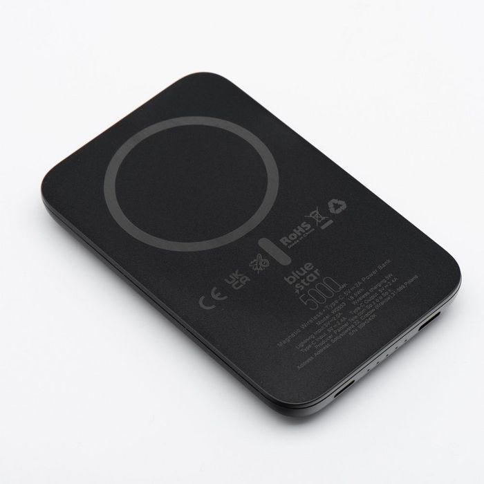 Powerbank zgodny z MagSafe Blue Star 5000 mAh 2A 5W W0553 czarny