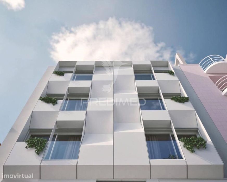 Apartamento T2 com varanda  em Leça da Palmeira