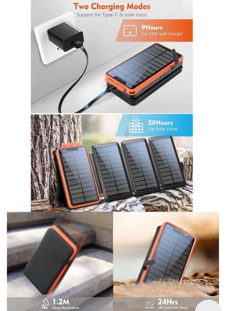Powerbank solarny