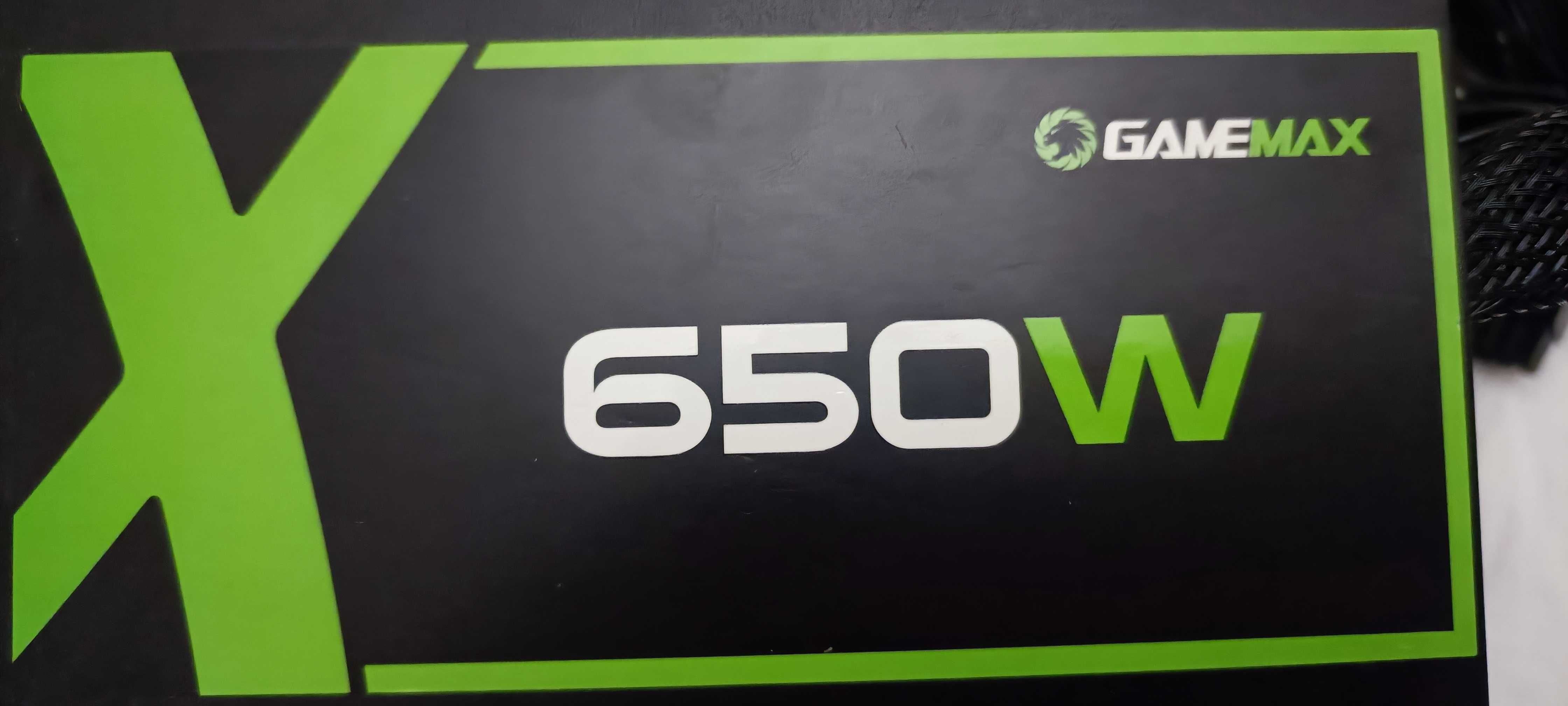 Блок живлення 80 Gold Plus 650W GameMax