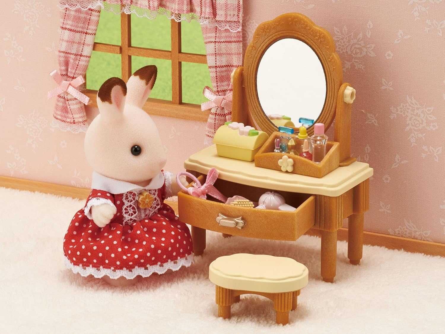 Sylvanian Families Damska toaletka 5031 – brak elem.