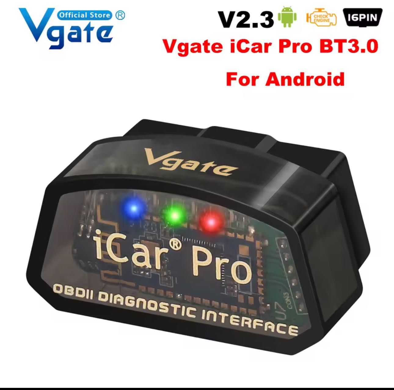 Interfejs Diagnostyczny Vgate iCar Pro BT3.0 OBD2 ELM327