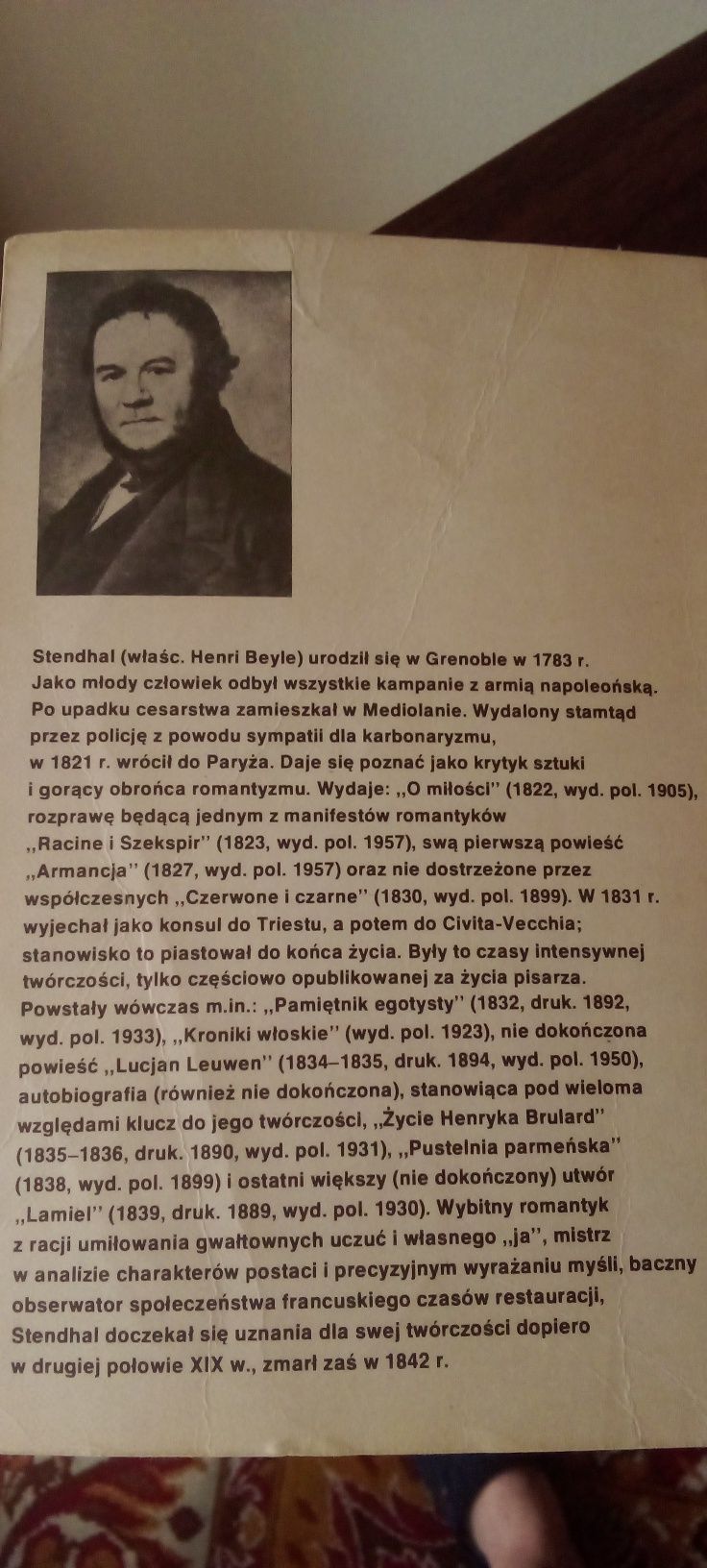 Pustelnia Parmeńska Stendhal