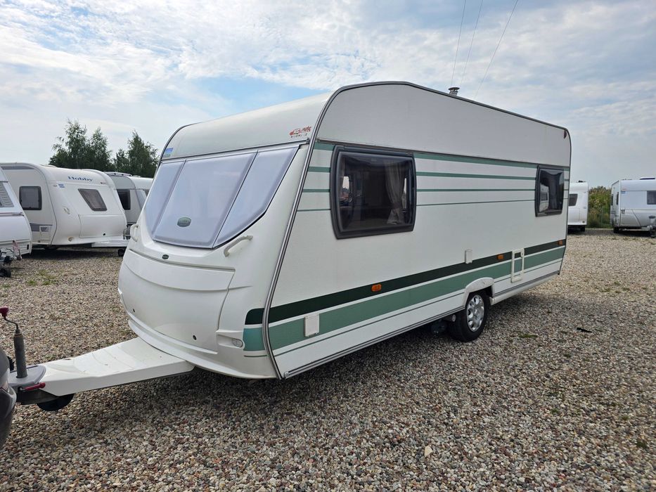2009r CHATEAU 490 MOVER NAMIOT tapczany hobby przyczepa kempingowa LMC