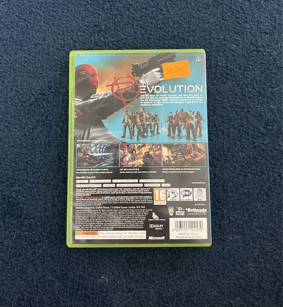 gra brink xbox 360