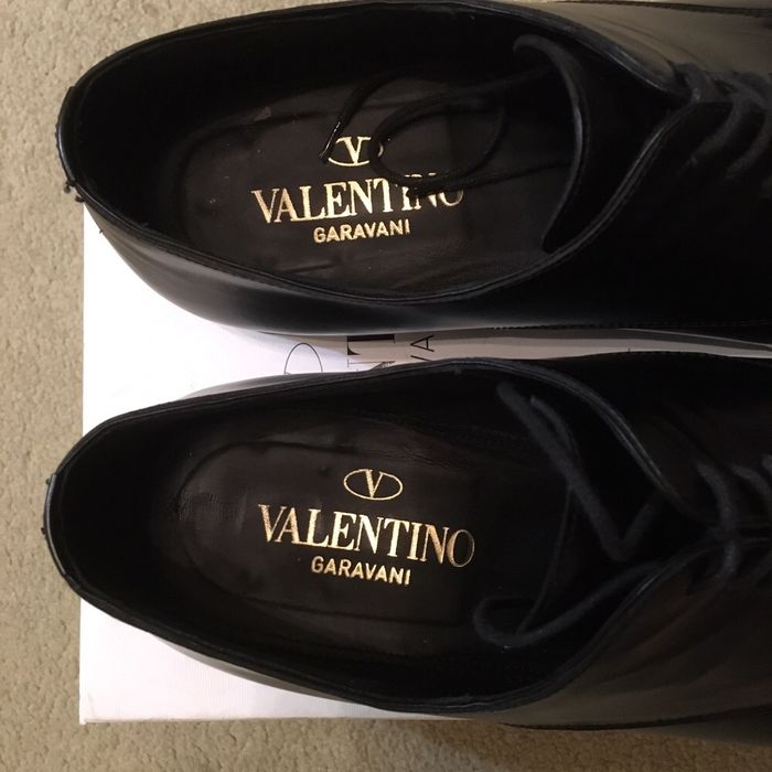 Туфли кожаные мужские Valentino