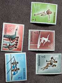 Stare znaczki olimpiada tokio1964  SAN MARINO