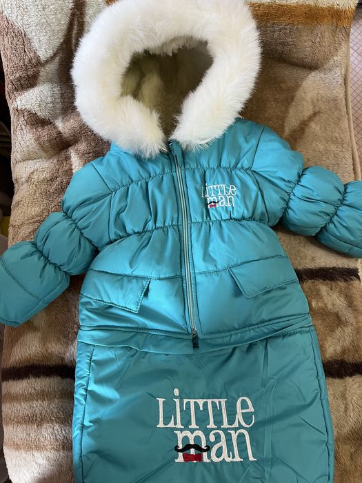 Зимовий комбінезон-трансформер на хлопчика