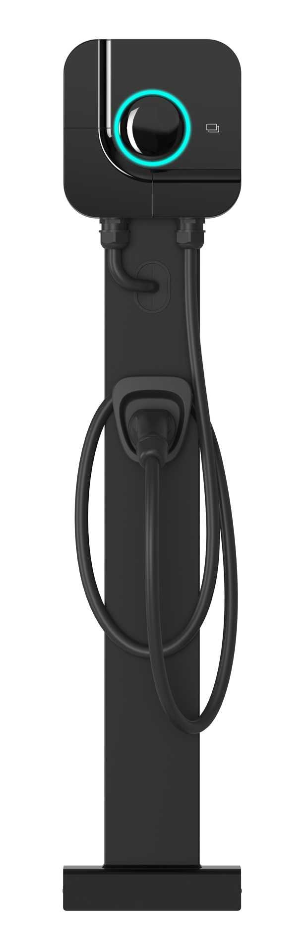 Pedestal para carregador de veículo elétrico